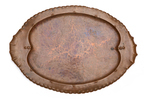Gedreven koperen dienblad
<br/>
www.venduehuis.com, 2015